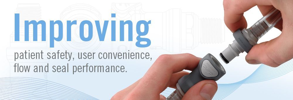 Improving patient safety, user convenience, flow and seal performance.